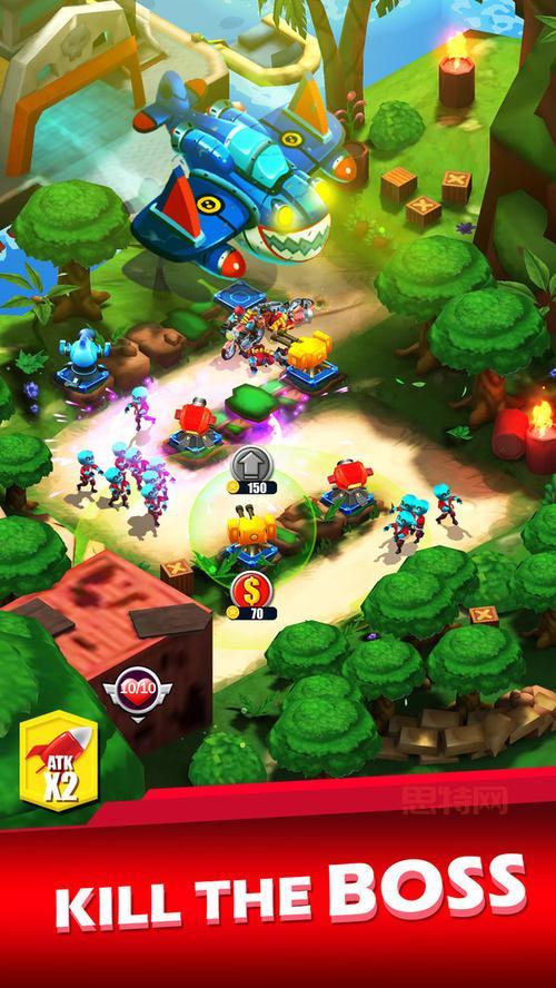 僵尸终结者手机游戏:策略塔防,画面逼真!