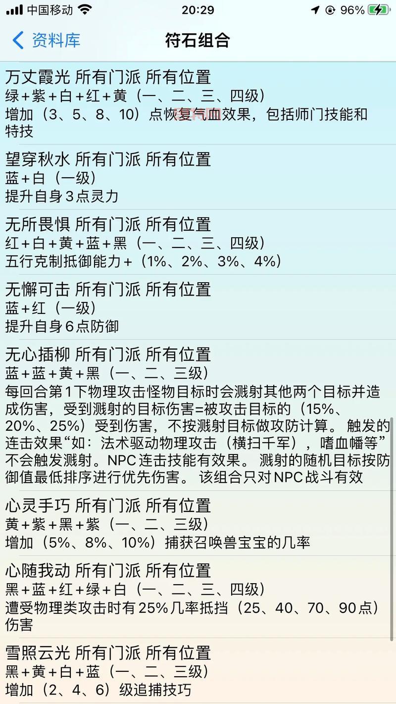 梦幻西游：百无禁忌符石详解，提升抗封效果！