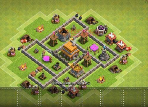 部落冲突5本布局指南：快速升级城墙，打造最强防御！