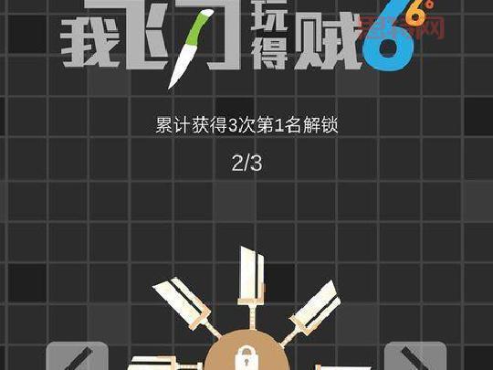 《我的飞刀玩的贼6》:魔性飞刀混战,你敢挑战吗?