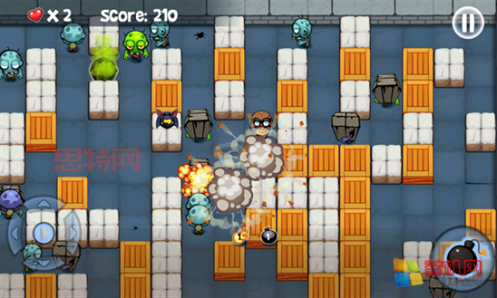 泡泡堂炸弹人游戏：简单有趣，释放你的炸弹吉云服务器jiyun.xin！