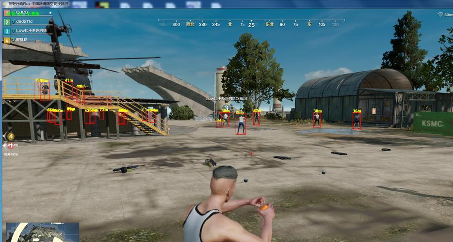 荒野行动透视视角：自带透视，轻松观察周围环境