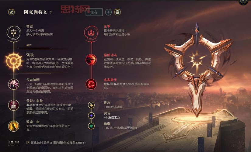 LOL老鼠符文攻略：主系精密+副系主宰更佳选择