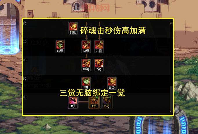 地下城女鬼剑刃影技能怎么加点？最强加点方案推荐！