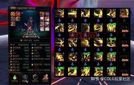 dnf黑暗武士100级技能搭配教学，一套秒杀不是梦！