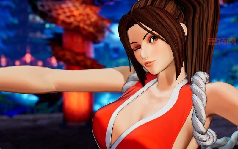 不知火舞狂野大奶：热血拳皇中的性感霸主