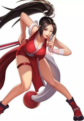 不知火舞狂野大奶:热血拳皇中的性感霸主