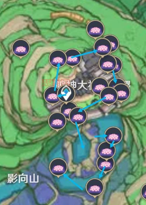 原神绯樱绣球采集路线与注意事项全攻略