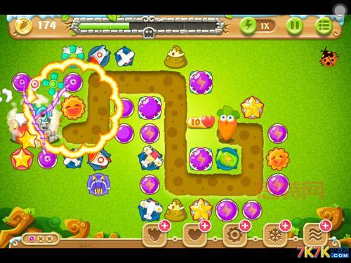 保卫萝卜2第49关通关攻略：如何击破怪物堡垒？