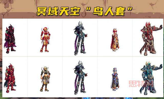 dnf天空套一览表长啥样？     天空外观高清图！