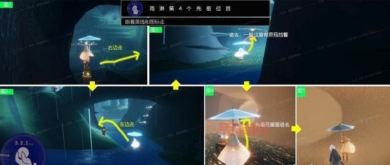 光遇雨林鱼叫先祖位置图文详解,找不到进来看看!