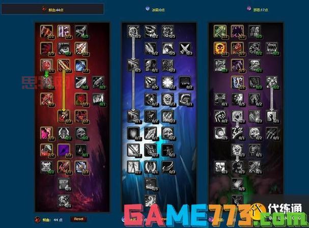 巫妖王之怒dk天赋图,冰DK、血DK、邪DK天赋推荐