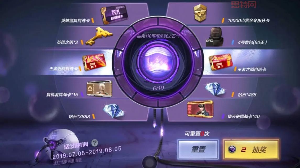 CF王者轮回活动抽完得花多少钱?土豪专属活动!