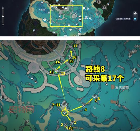 原神金苹果群岛海螺位置攻略,20个海螺一个不落!