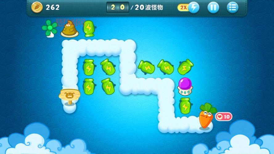 保卫萝卜1天际10关通关攻略，新手也能轻松过关！