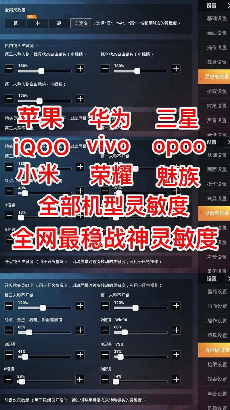 吃鸡最稳灵敏度图片怎么找?这几张图你必须收藏!