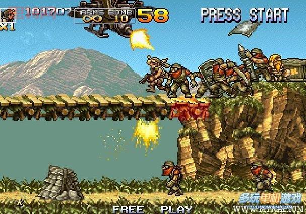 合金弹头游戏手机版破解版横空出世,经典射击游戏重温!