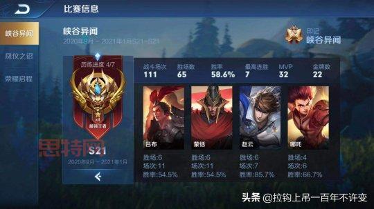 王者荣耀S21赛季来临：玩家必知的新变化