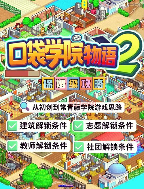 最新名门口袋学院2攻略,设施及职业全解析!