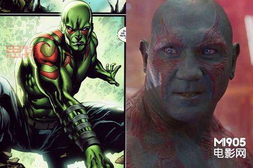 漫威毁灭者德拉克斯角色介绍:背后的复仇使命与英雄之路