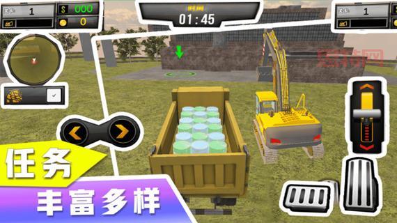 模拟挖掘机游戏大全：驾驶挖掘机的极限挑战