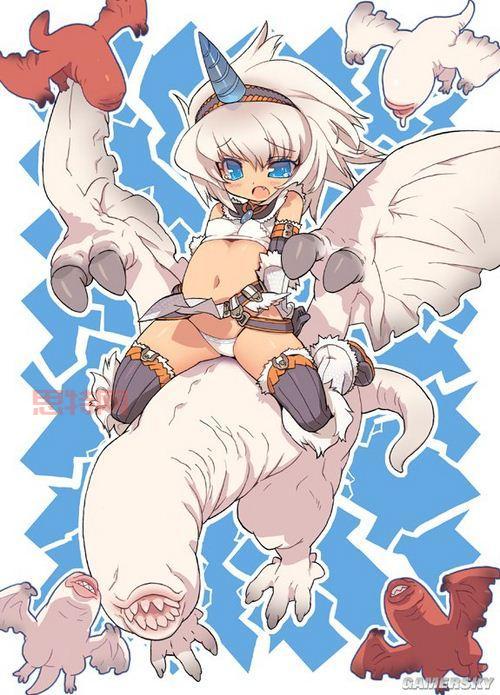 怪物猎人H同人作品：猎人与怪物的激烈对决