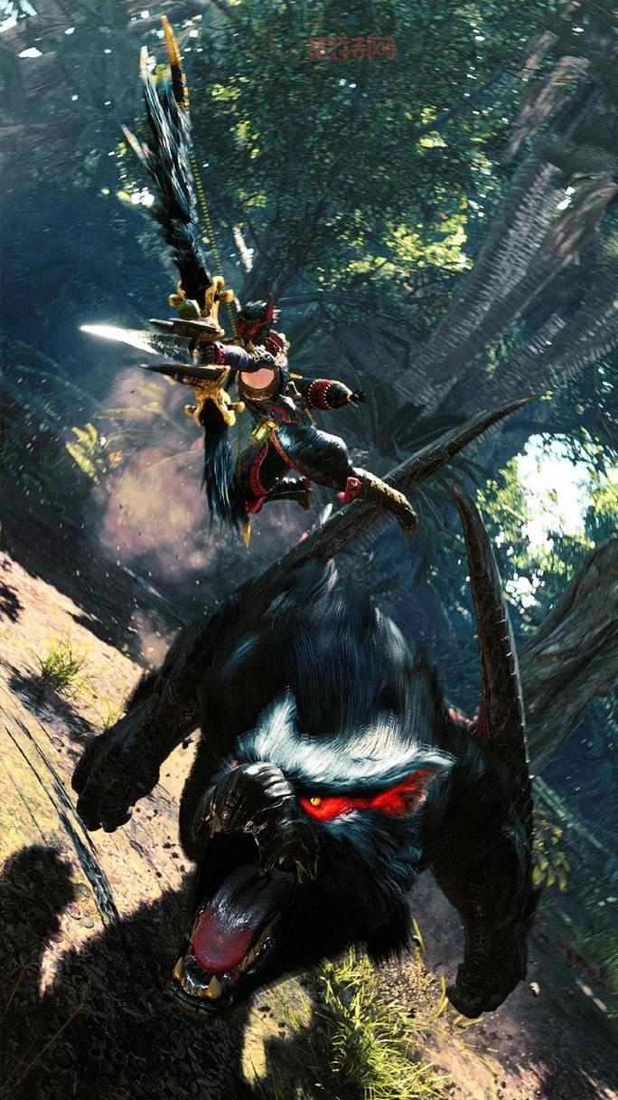 怪物猎人H同人作品:猎人与怪物的激烈对决