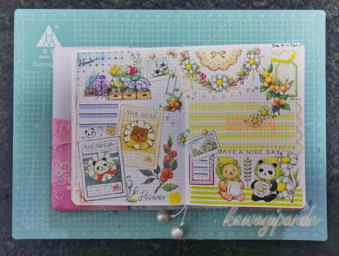 密宝漫画手账:熊猫元素设计引发热潮