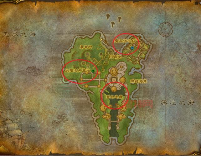 如何找到艾伦达尔瀑布?银月城出发全攻略