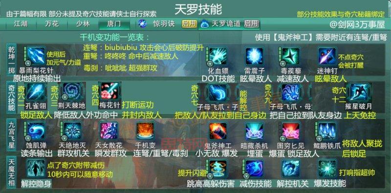 剑网3纯阳技能详解,从入门到精通看这篇!