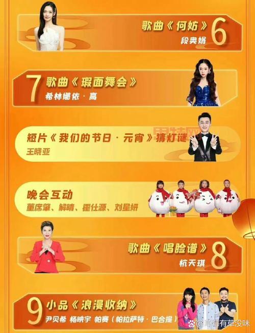 2012元宵晚会节目单揭秘,都有哪些明星参加?