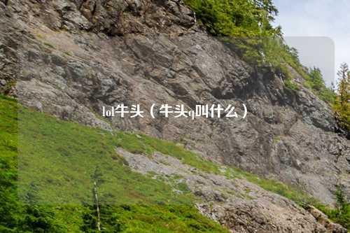 lol牛头（牛头q叫什么）