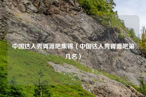 中国达人秀胥渡吧集锦（中国达人秀胥渡吧第几名）