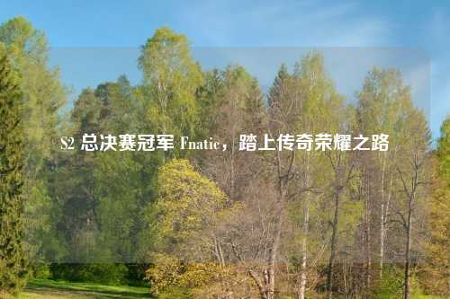 S2 总决赛冠军 Fnatic，踏上传奇荣耀之路