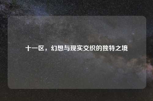 十一区，幻想与现实交织的独特之境