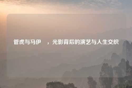 管虎与马伊琍，光影背后的演艺与人生交织