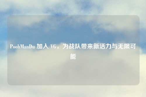 PoohManDu 加入 VG，为战队带来新活力与无限可能