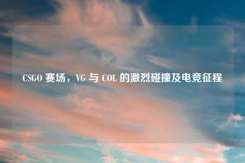 CSGO 赛场,VG 与 COL 的激烈碰撞及电竞征程