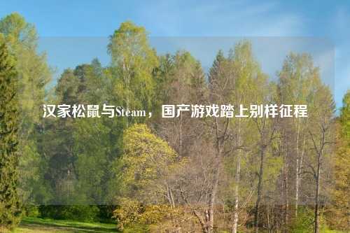 汉家松鼠与Steam，国产游戏踏上别样征程