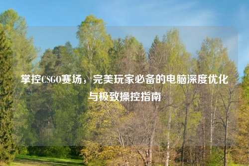 掌控CSGO赛场，完美玩家必备的电脑深度优化与极致操控指南