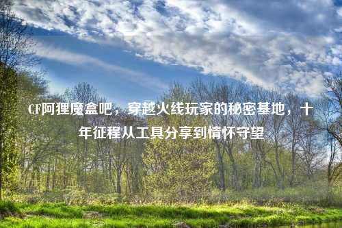 CF阿狸魔盒吧，穿越火线玩家的秘密基地，十年征程从工具分享到情怀守望