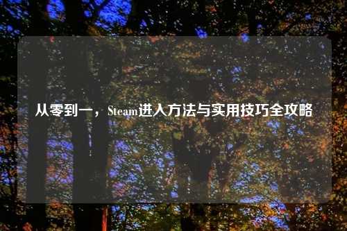 从零到一，Steam进入     与实用技巧全攻略