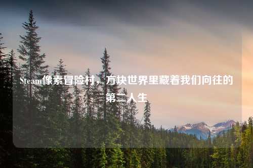 Steam像素冒险村，方块世界里藏着我们向往的第二人生