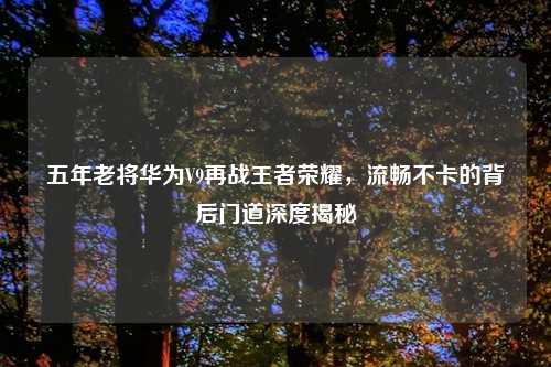 五年老将华为V9再战王者荣耀，流畅不卡的背后门道深度揭秘