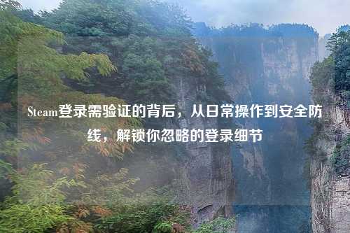 Steam登录需验证的背后，从日常操作到安全防线，解锁你忽略的登录细节