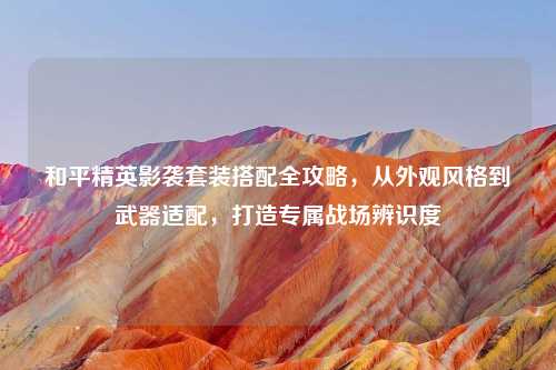 和平精英影袭套装搭配全攻略,从外观风格到武器适配,打造专属战场辨识度