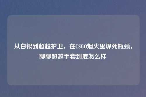从白银到超越护卫，在CSGO烟火里焊死瓶颈，聊聊超越手套到底怎么样