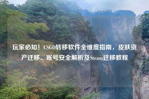 玩家必知！CSGO转移软件全维度指南，皮肤资产迁移、账号安全解析及Steam迁移教程