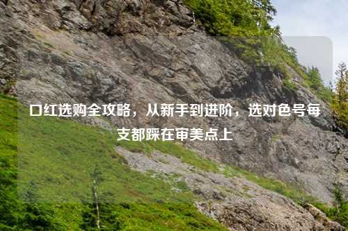 口红选购全攻略，从新手到进阶，选对色号每支都踩在审美点上