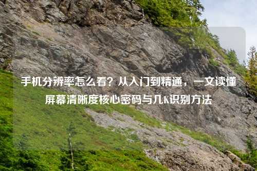 手机分辨率怎么看?从入门到精通,一文读懂屏幕清晰度核心密码与几K识别